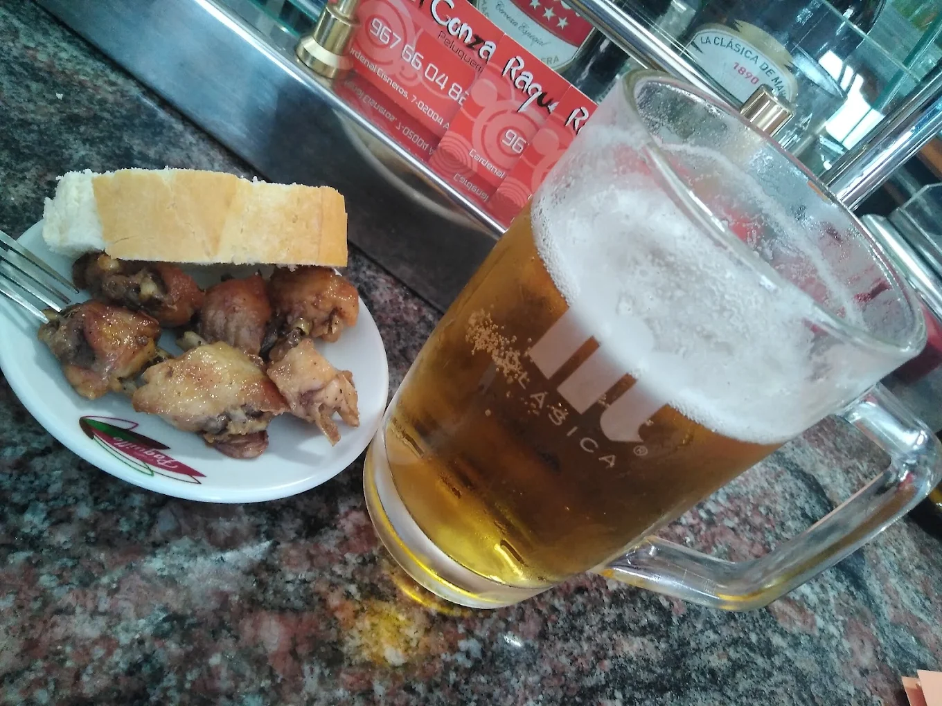 Tapa variada en Café Hannover